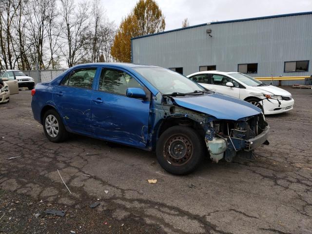 JTDBU4EE2AJ080597 - 2010 TOYOTA COROLLA BASE BLUE photo 4