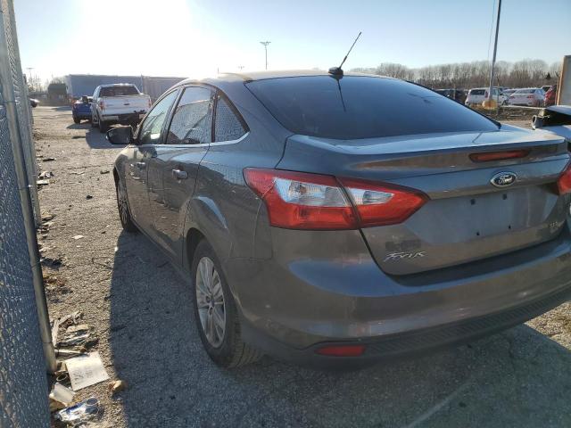 1FAHP3H24CL128451 - 2012 FORD FOCUS SEL GRAY photo 2
