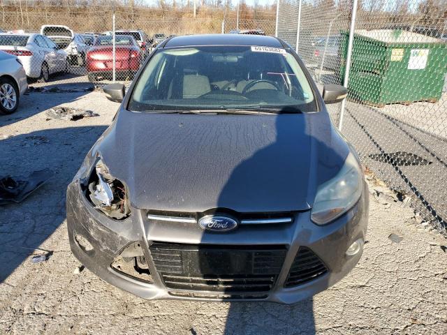 1FAHP3H24CL128451 - 2012 FORD FOCUS SEL GRAY photo 5