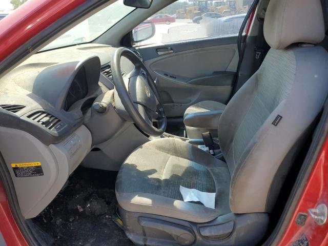 KMHCT5AE1FU213662 - 2015 HYUN ACCENT GS RED photo 7