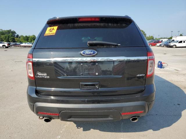 1FM5K8F82FGB05677 - 2015 FORD EXPLORER LIMITED შავი ფოტო 6