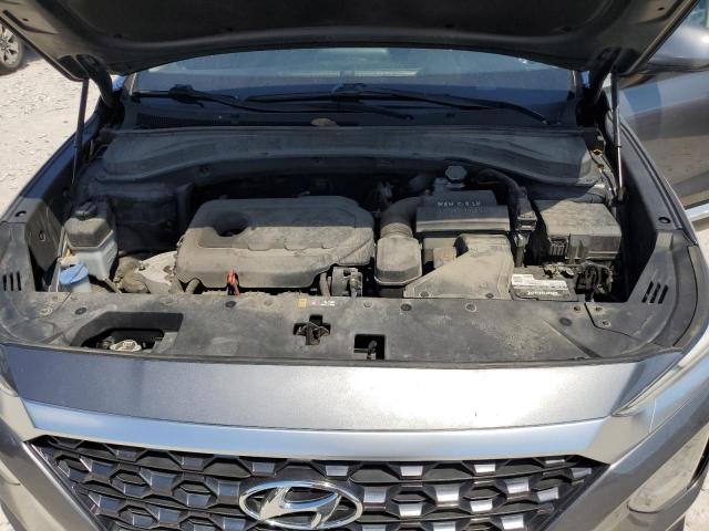 5NMS33AD5KH042654 - 2019 HYUNDAI SANTA FE SEL GRAY photo 12