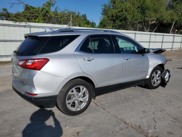 3GNAXMEV4JS595562 - 2018 CHEVROLET EQUINOX PREMIER SILVER photo 3