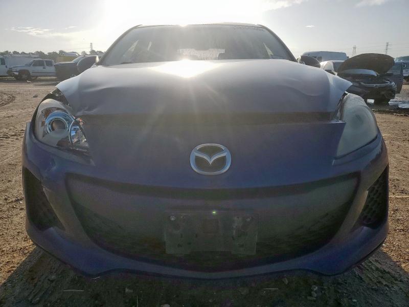 JM1BL1L75D1791396 - 2013 MAZDA 3 I BLUE photo 5