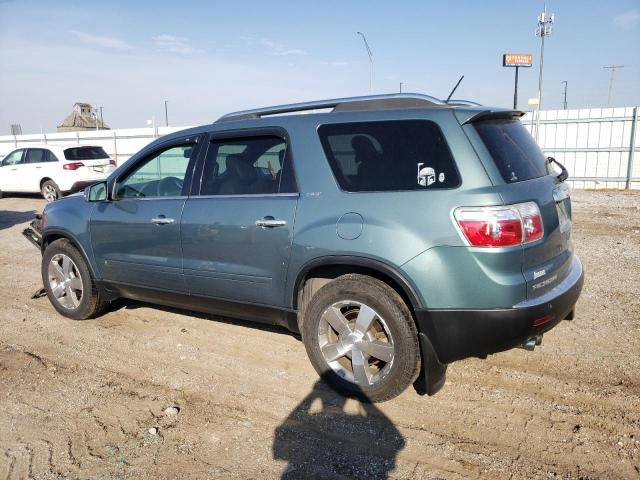 1GKEV33D69J107959 - 2009 GMC ACADIA SLT-2 GREEN photo 2