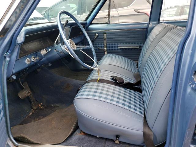 115696W103590 - 1966 CHEVROLET NOVA BLUE photo 7