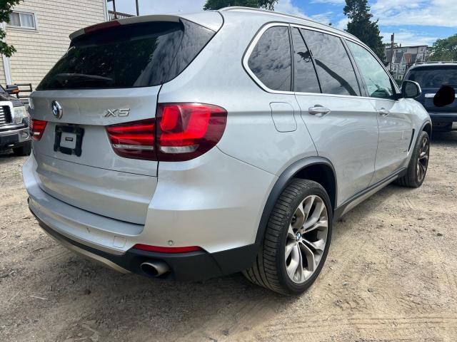 5UXKR0C53H0V50549 - 2017 BMW X5 XDRIVE35I Արծաթագույն լուսանկար 4