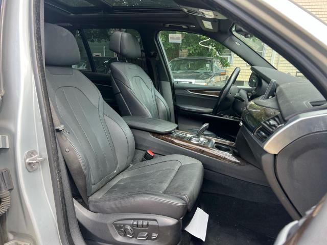 5UXKR0C53H0V50549 - 2017 BMW X5 XDRIVE35I Արծաթագույն լուսանկար 5