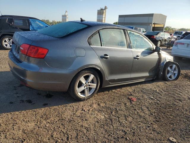 3VWLL7AJ5DM291339 - 2013 VOLKSWAGEN JETTA TDI GRAY photo 3