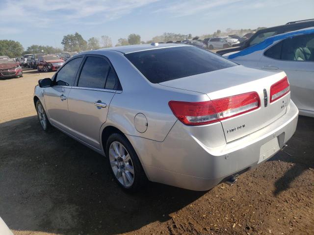 3LNHL2GC8CR826357 - 2012 LINCOLN MKZ SILVER photo 2