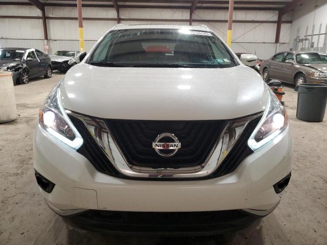 5N1AZ2MH5JN201690 - 2018 NISSAN MURANO S WHITE photo 5