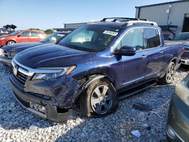 5FPYK3F70LB002976 - 2020 HONDA RIDGELINE RTL BLUE photo 1