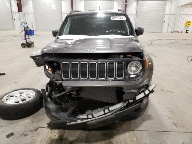 ZACNJBAB0LPK95756 - 2020 JEEP RENEGADE SPORT GRAY photo 5