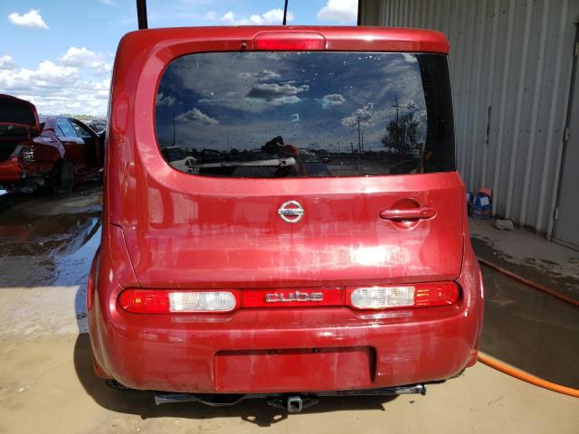 JN8AZ2KR8CT256329 - 2012 NISSAN CUBE BASE MAROON photo 6