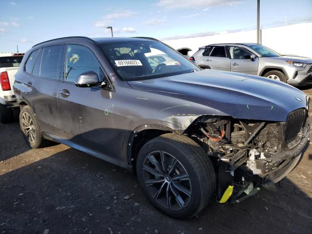 5UXCR6C06L9C94880 - 2020 BMW X5 XDRIVE40I GRAY photo 4