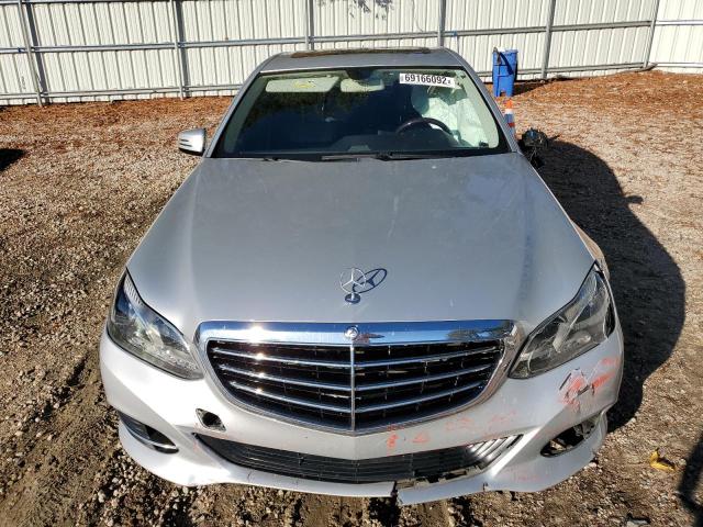 WDDHF8JB6EA856930 - 2014 MERCEDES-BENZ E 350 4MATIC SILVER photo 5