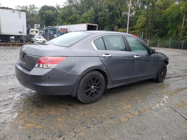 1HGCP36838A020600 - 2008 HONDA ACCORD EXL GRAY photo 3