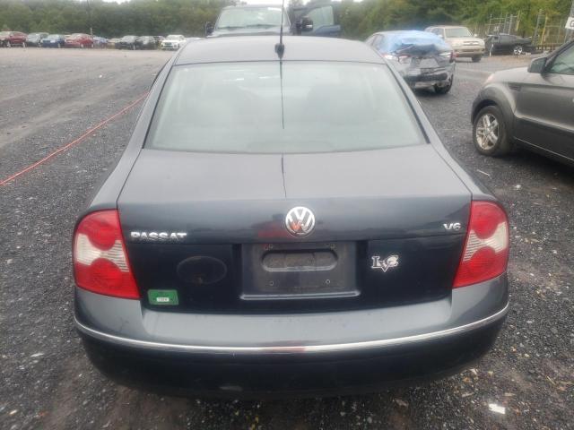 WVWRH63B84P056295 - 2004 VOLKSWAGEN PASSAT GLX GRAY photo 6