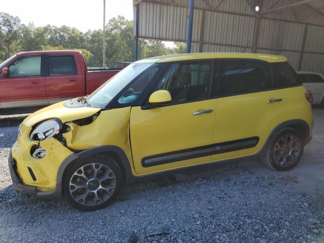 ZFBCFADH0EZ023432 - 2014 FIAT 500L TREKKING YELLOW photo 1