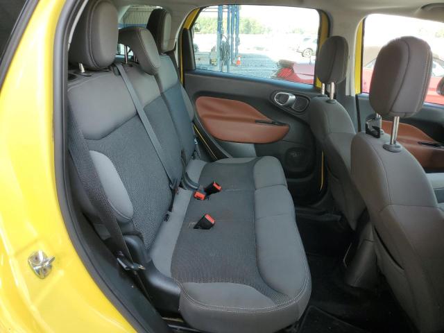 ZFBCFADH0EZ023432 - 2014 FIAT 500L TREKKING YELLOW photo 11