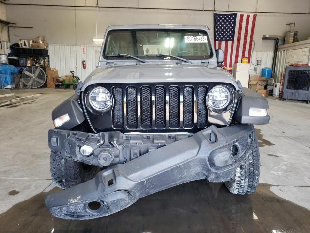 1C4HJXDM3MW549054 - 2021 JEEP WRANGLER U SPORT GRAY photo 5