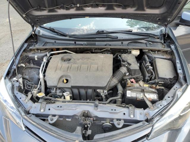 5YFBURHE2HP660432 - 2017 TOYOTA COROLLA L GRAY photo 11