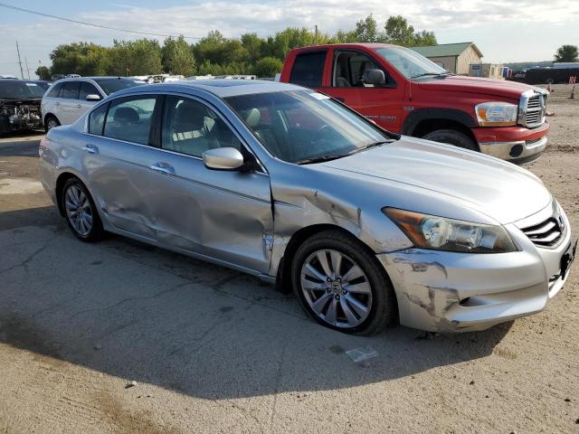 1HGCP3F87BA013477 - 2011 HONDA ACCORD EXL SILVER photo 4