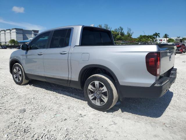 5FPYK3F67KB025628 - 2019 HONDA RIDGELINE RTL Серебристый фото 2