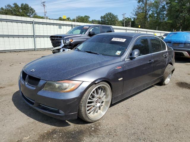 WBAVB73557FV75425 - 2007 BMW 335 I SILVER photo 1