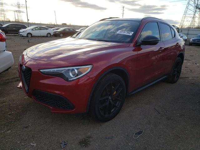 ZASPAKBN2K7C50714 - 2019 ALFA ROMEO STELVIO TI BURGUNDY photo 1