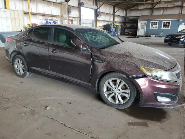5XXGN4A74DG221821 - 2013 KIA OPTIMA EX MAROON photo 4