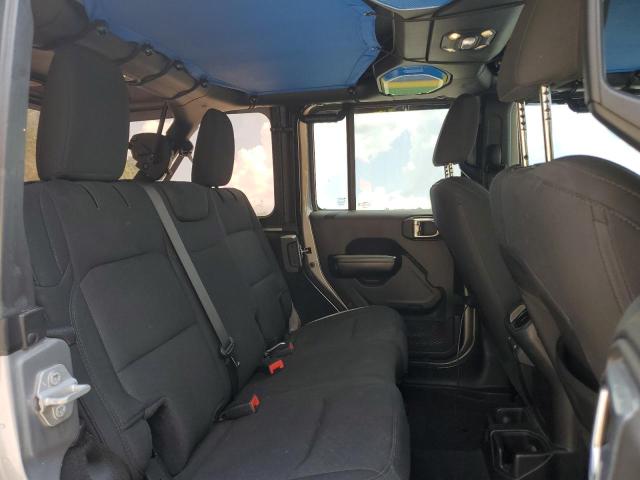 1C4HJXDG0LW144486 - 2020 JEEP WRANGLER U SPORT Gümüş fotoğraf 10