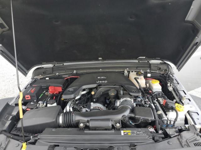 1C4HJXDG0LW144486 - 2020 JEEP WRANGLER U SPORT Gümüş fotoğraf 11