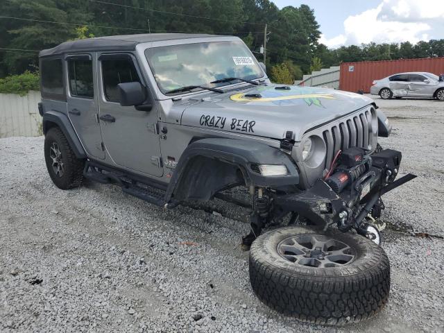 1C4HJXDG0LW144486 - 2020 JEEP WRANGLER U SPORT Gümüş fotoğraf 4