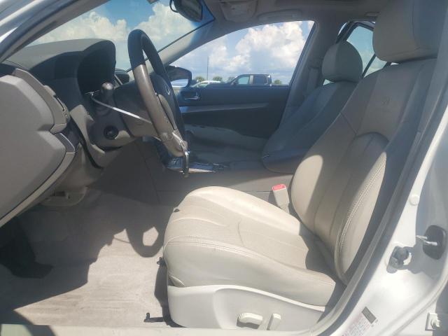 JN1CV6AP9DM721061 - 2013 INFINITI G37 BASE WHITE photo 7