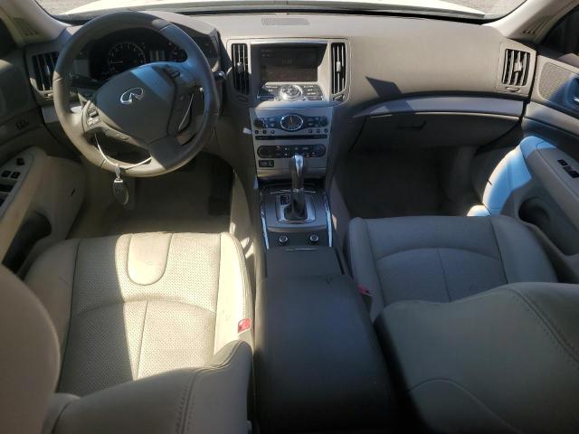 JN1CV6AP9DM721061 - 2013 INFINITI G37 BASE WHITE photo 8