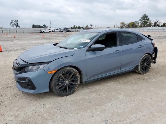 SHHFK7H45LU412634 - 2020 HONDA CIVIC SPORT GRAY photo 1