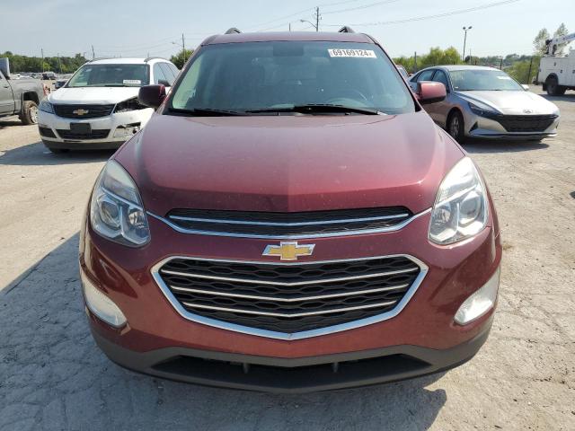 2GNFLFEK8G6185809 - 2016 CHEVROLET EQUINOX LT BURGUNDY photo 5