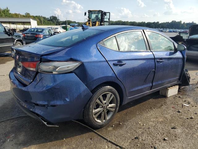 5NPD84LF0JH251736 - 2018 HYUNDAI ELANTRA SEL BLUE photo 3