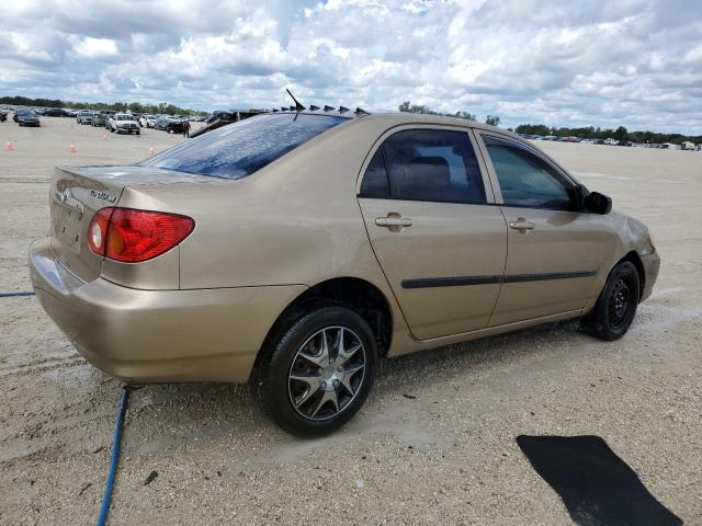 1NXBR32E13Z110105 - 2003 TOYOTA COROLLA CE BEIGE photo 3