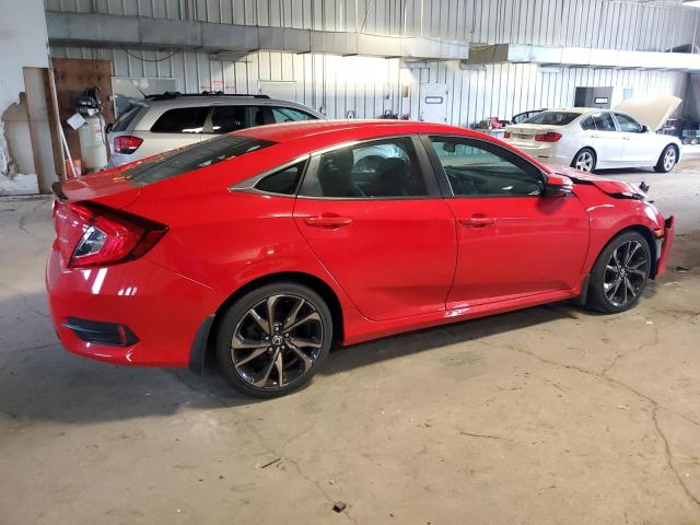 2HGFC2F80LH533543 - 2020 HONDA CIVIC SPORT წითელი ფოტო 3