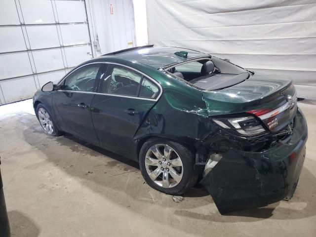 2G4GP5EX3F9275899 - 2015 BUICK REGAL PREMIUM GREEN photo 2