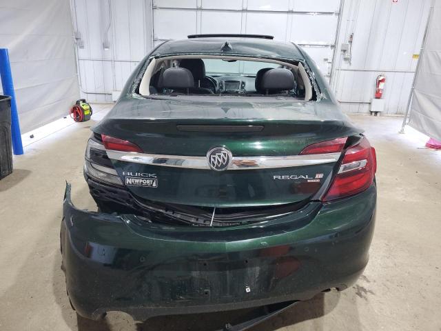 2G4GP5EX3F9275899 - 2015 BUICK REGAL PREMIUM GREEN photo 6