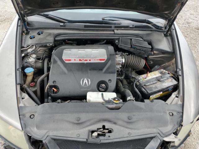 19UUA76548A004456 - 2008 ACURA TL TYPE S GRAY photo 11