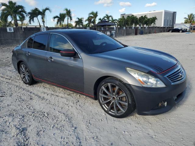 JN1CV6AP1DM725685 - 2013 INFI G37 BASE GRAY photo 4