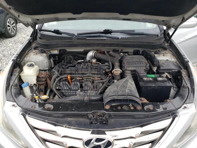 5NPEC4AB3BH177524 - 2011 HYUNDAI SONATA SE SILVER photo 11