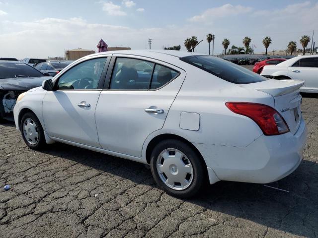 3N1CN7AP8DL834225 - 2013 NISSAN VERSA S WHITE photo 2