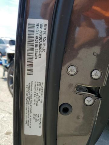 2C3CDZFJ3NH207303 - 2022 DODGE CHALLENGER R/T SCAT PACK GRAY photo 12