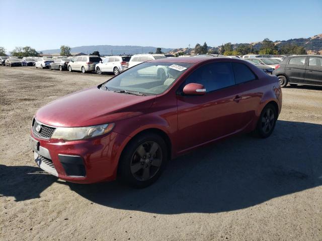 KNAFU6A28A5147590 - 2010 KIA FORTE S EX RED photo 1