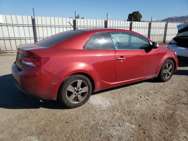 KNAFU6A28A5147590 - 2010 KIA FORTE S EX RED photo 3